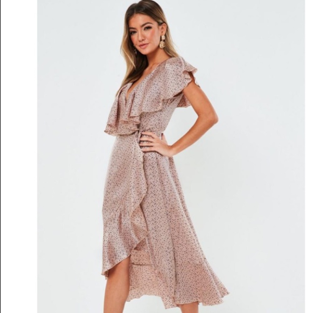 Pink Satin Dor Dress